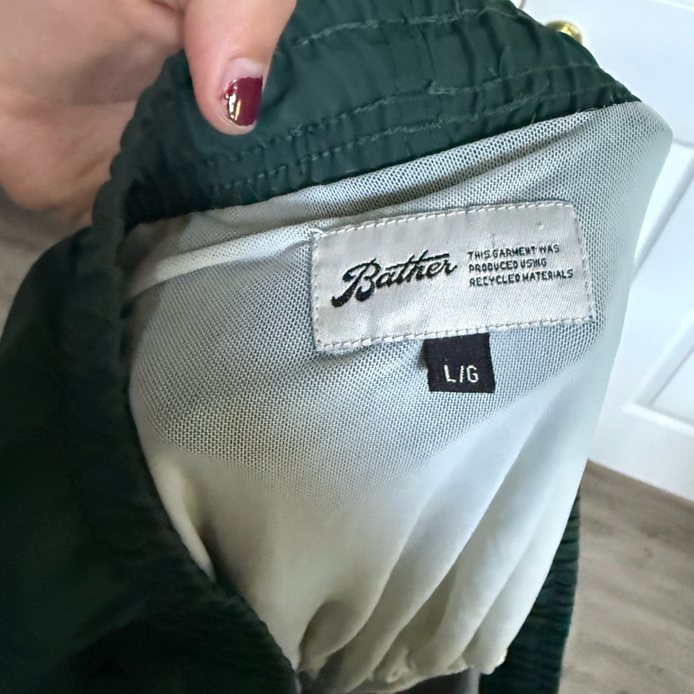 Dark Green Swim Trunks - Picture 7 of 8